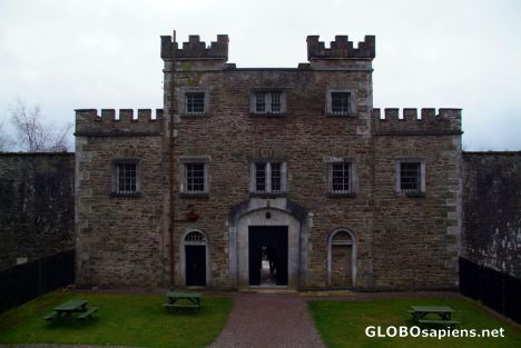 Postcard Cork - gate to the City Gaol