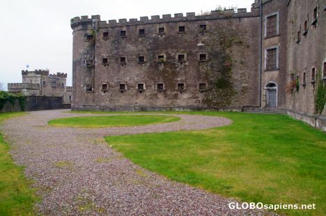 Postcard Cork - the City Gaol & gate