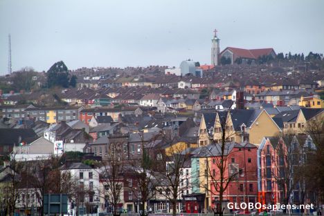 Postcard Cork - a small panorama