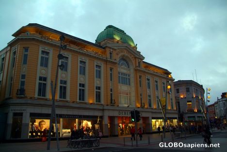 Postcard Cork - shopping centre