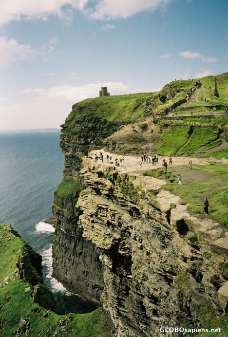 Postcard Clif of Moher 2