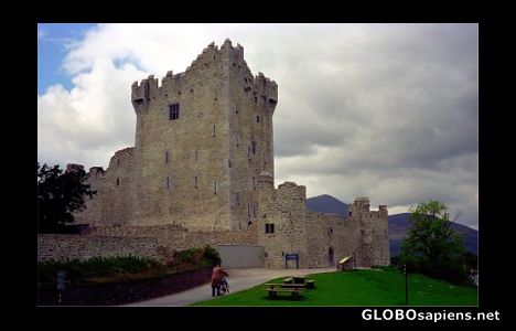 Postcard Ross Castle, Killarney