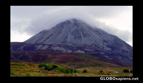 Postcard Mount Errigal, Ireland