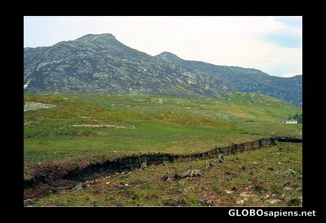 Postcard Connemara landscape, Ireland