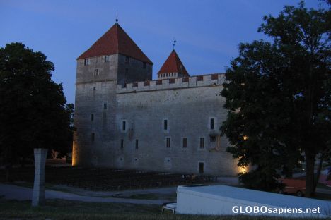Postcard Kuressaare Castle, Estonia