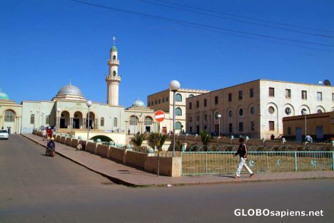 Postcard Asmara's main mosque