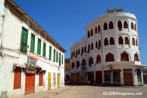 Postcard Massawa - Old Town