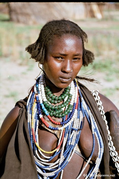 Postcard Arbore women