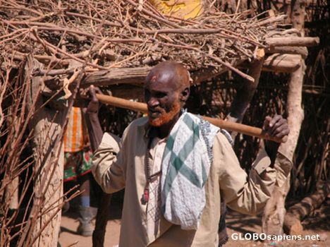 Postcard East Ethiopian people.