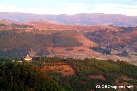 Postcard Mountains near Gondar