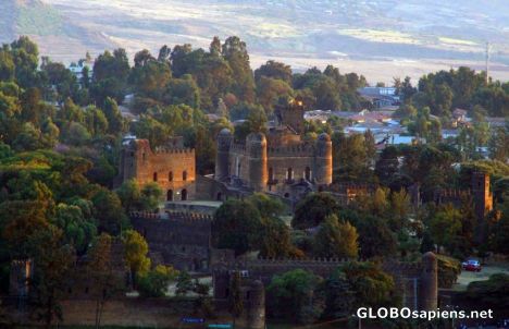 Postcard Ethiopia's Camelot Castles