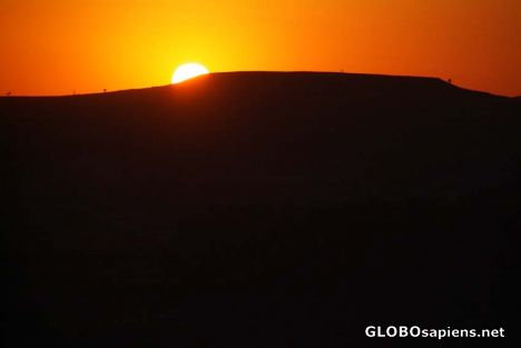 Postcard Gondar Sunset