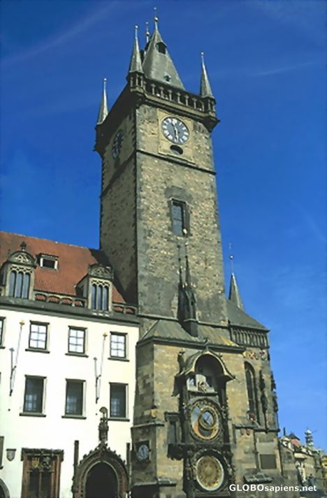 Postcard Prague's Synagogue