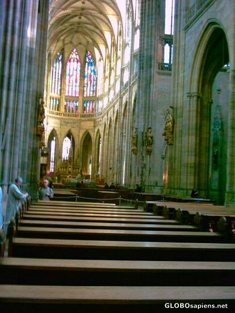 Postcard St Vitus Cathedral