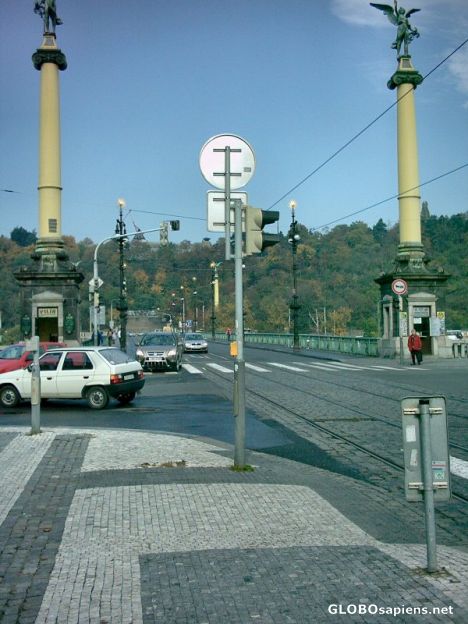 Postcard Cechuv Most