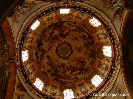 Postcard Baroque dome