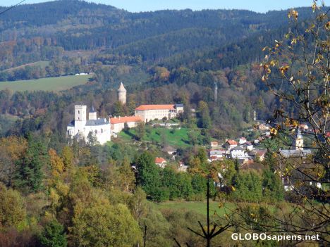 Postcard Rozmberg Castle