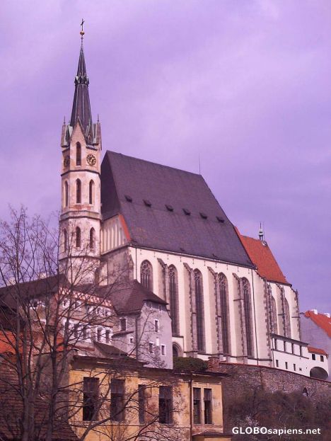 Postcard Old Town 8o16: Saint Vitus Church