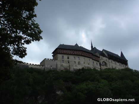 Postcard Karlstejn Castle