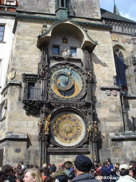 Postcard Astronomical clock