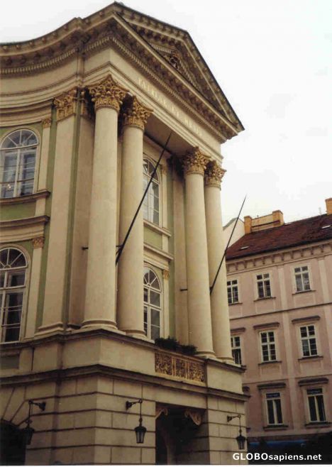 Postcard Old building in Prague