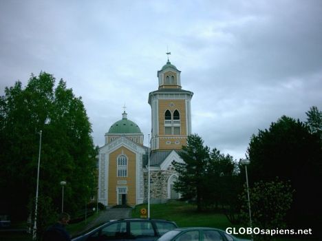 Postcard World's largest wooden church