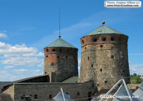 Postcard Castle Olavinlinna