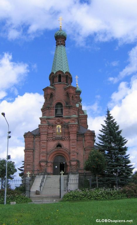 Postcard Tampere Orthodox Church
