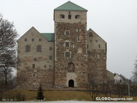 Postcard Turku castle