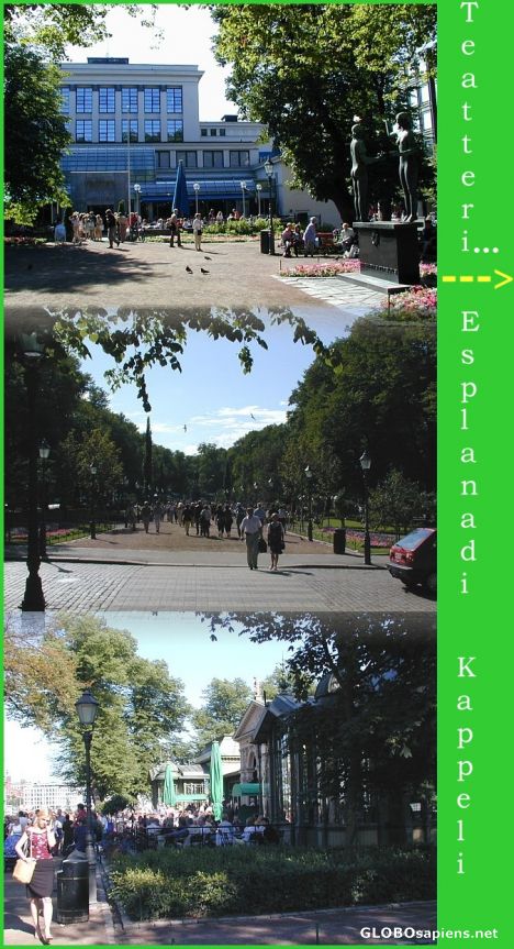 Postcard ESPLANADI PARK