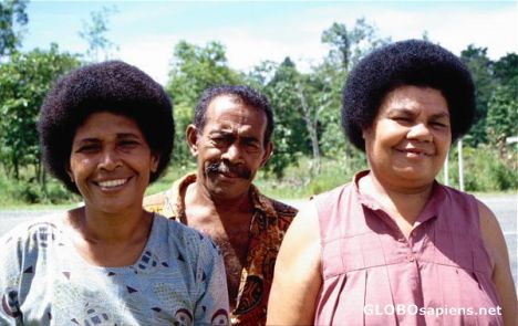 Postcard Fijians