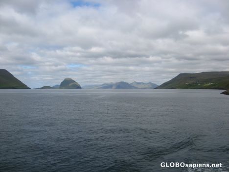 Postcard Seascape from the Sandoy ferry