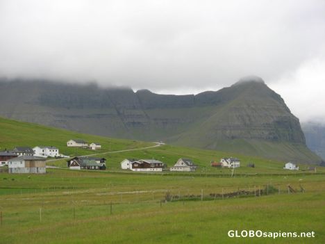 Postcard Above Viðareiði