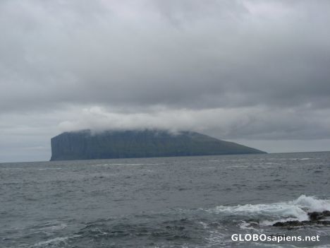 Postcard Fugloy from Viðareiði