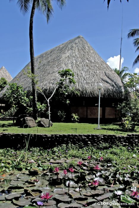 Postcard Faa'a Town Hall - Tahiti