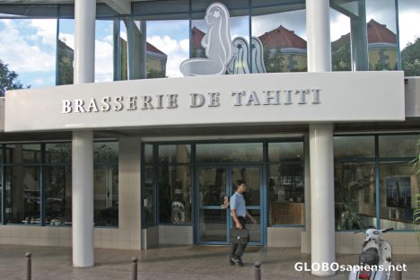 Postcard Papeete: Tahiti Brewery Registered Office