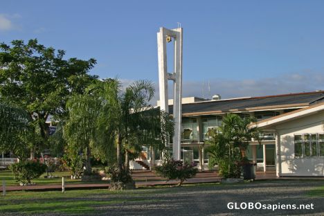 Postcard Papeete: Sanito Church