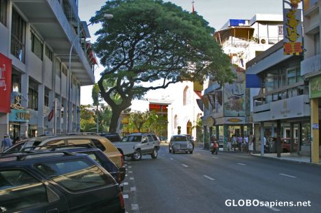 Postcard Downtown Papeete