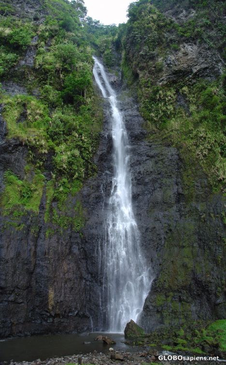 Postcard Tahitit - Cascade Tefaarumai