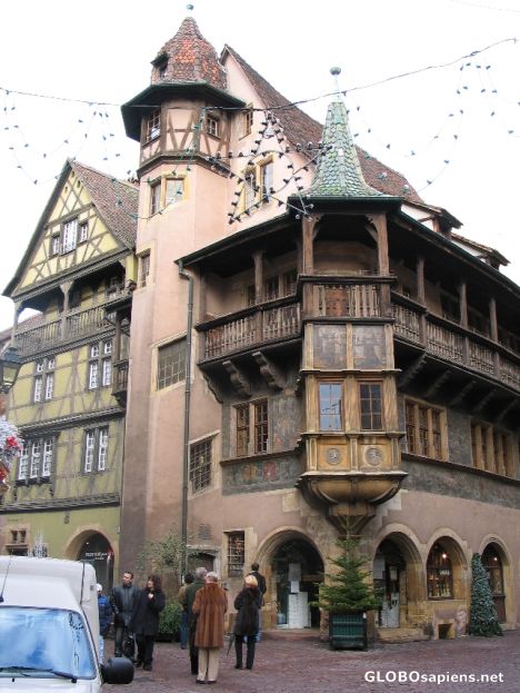 Postcard Colmar - Maison Pfister construite en 1537