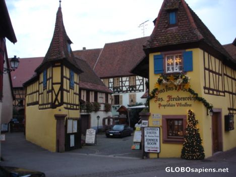 Postcard Eguisheim, Alsace
