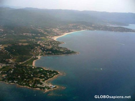 Postcard Corsica from the sky 2