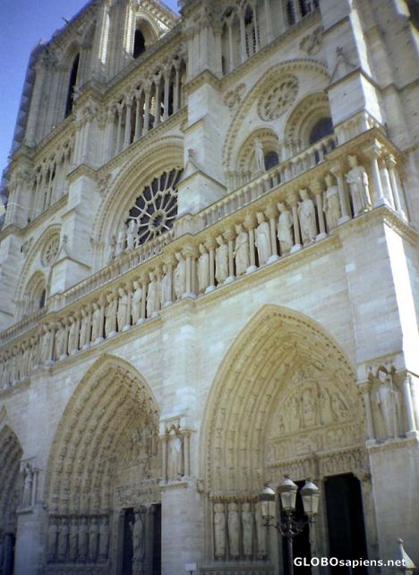 Postcard Cathedrale Notre Dame