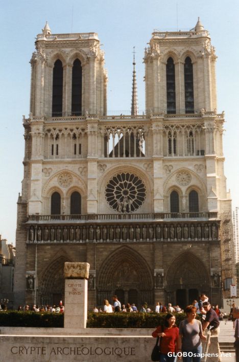 Postcard Notre Dame Cathedral