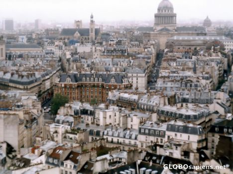 Postcard City from Notre Dame