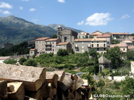 Postcard cozzano village