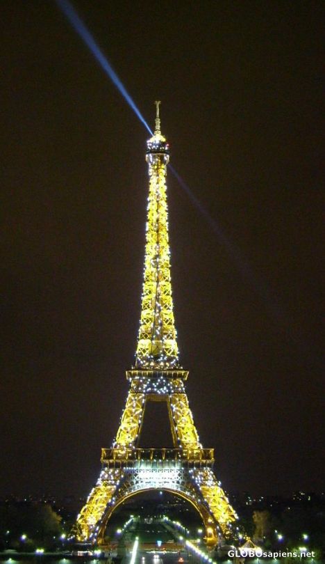 Postcard Sparkling Tour Eiffel