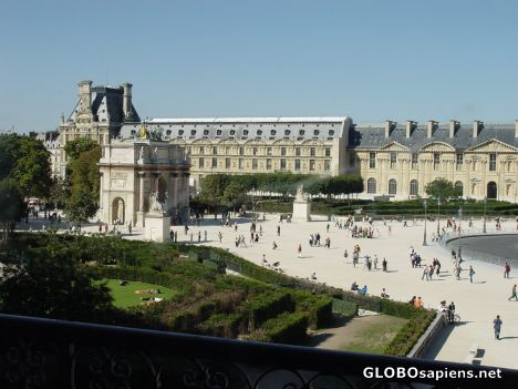 Postcard Louvre