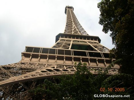 Postcard The Eiffel Tower 2