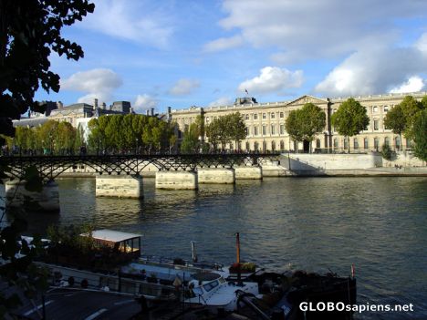 Postcard Paris - Pont des Arts